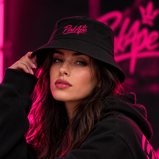 Pink Ape Built Different™ — Signature Bucket Hat