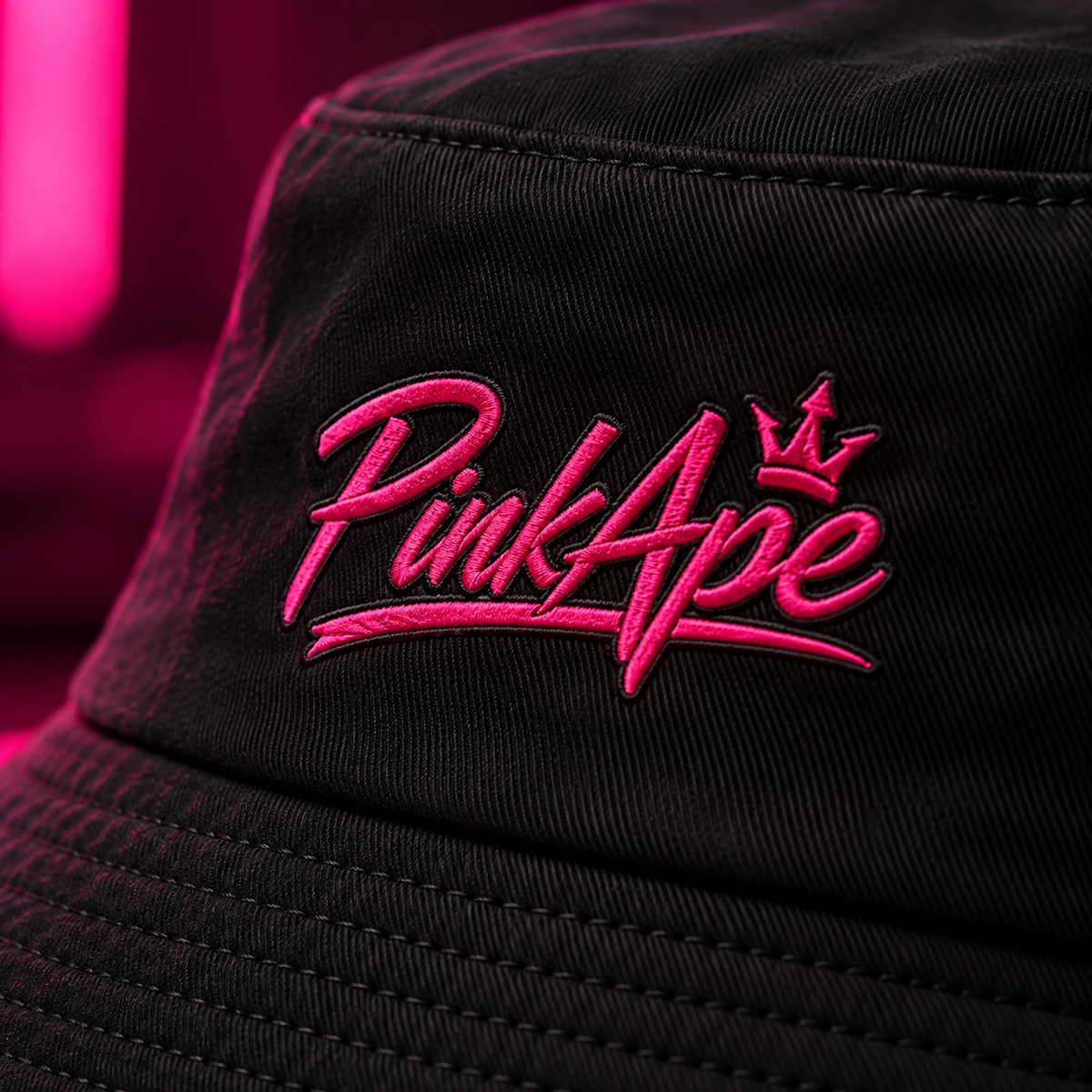 Pink Ape Built Different™ — Signature Bucket Hat