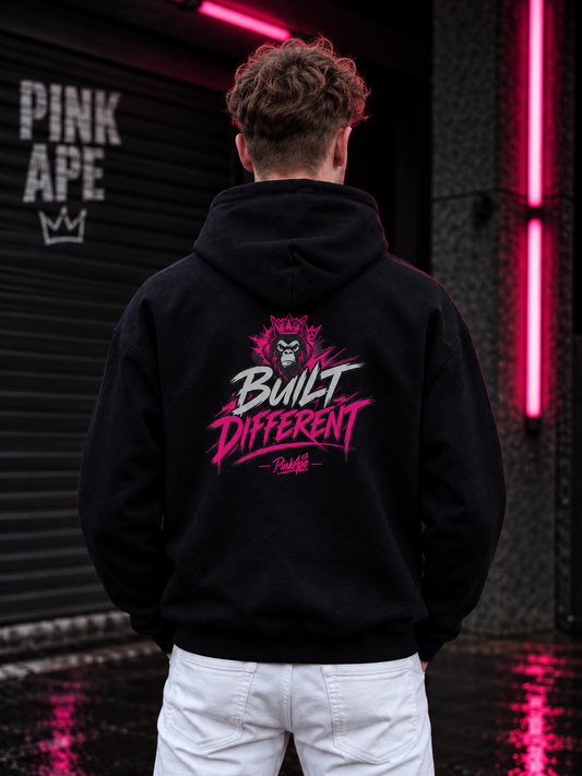 PinkApe Built Different™ — Signature Hoodie