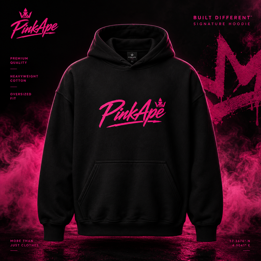 PinkApe Built Different™ — Signature Hoodie